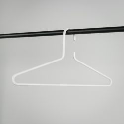 Spinder Design Senza 6 kledinghangers (set van 3 stuks) - wit