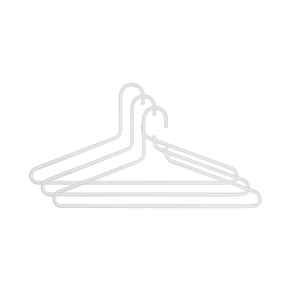 Spinder Design Senza 6 kledinghangers (set van 3 stuks) - wit