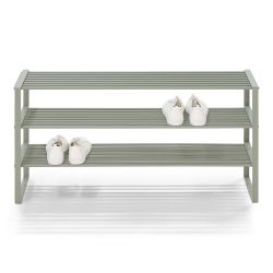 Spinder Design Rex SR2 100cm dubbel schoenenrek - dusty green