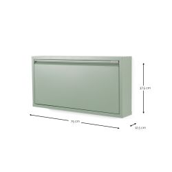 Spinder Design Billy 1 schoenenkast - dusty green