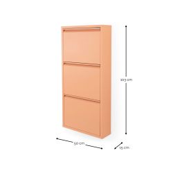 Spinder Design Billy 3 schoenenkast - clay terra