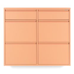 Spinder Design Billy 6 schoenenkast - clay terra