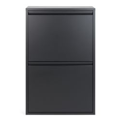 Spinder Design GIGI 4 afvalscheider 74l - zwart