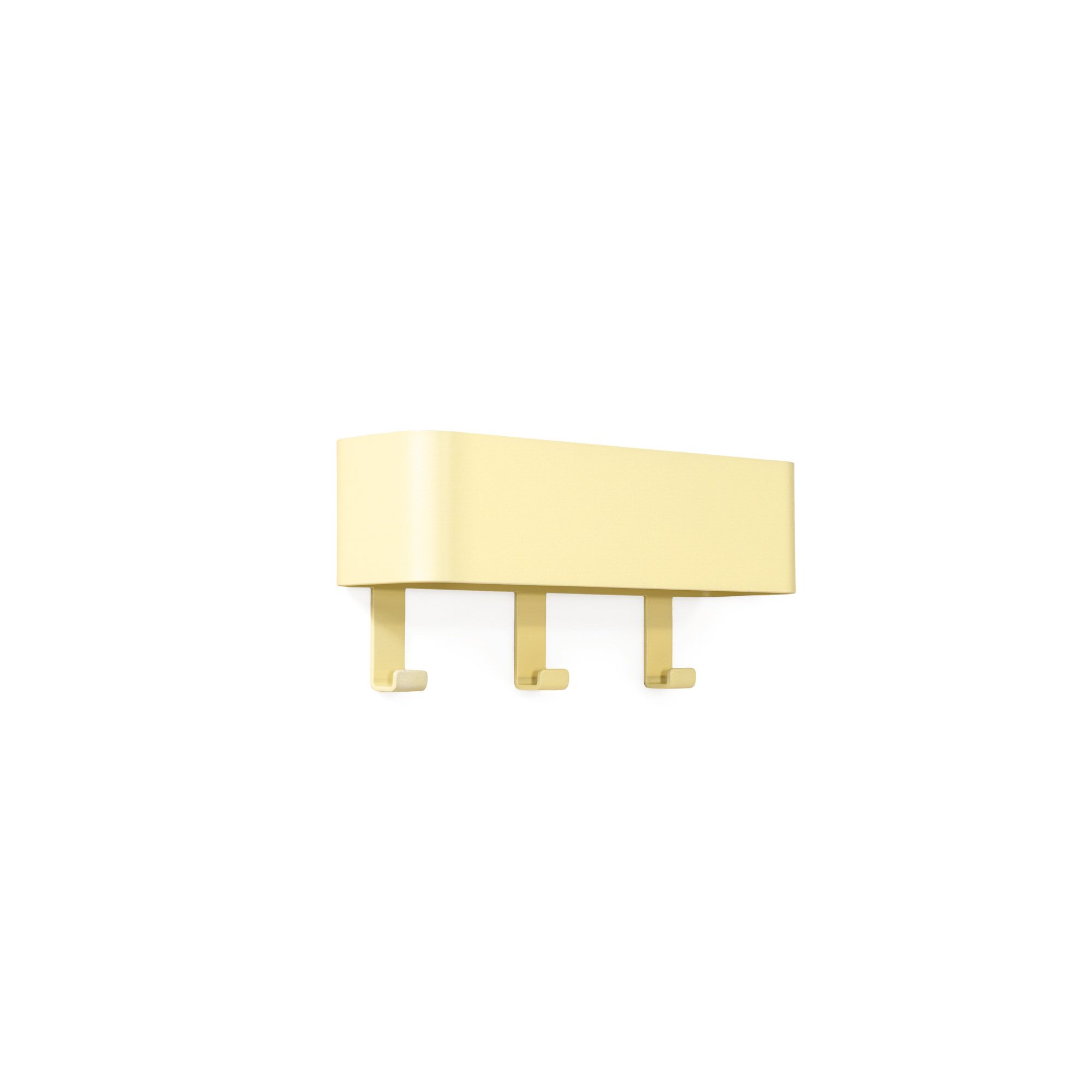 Spinder Design Dax Play 3 wandkapstok - butter yellow