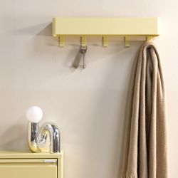 Spinder Design Dax Play 5 wandkapstok - butter yellow