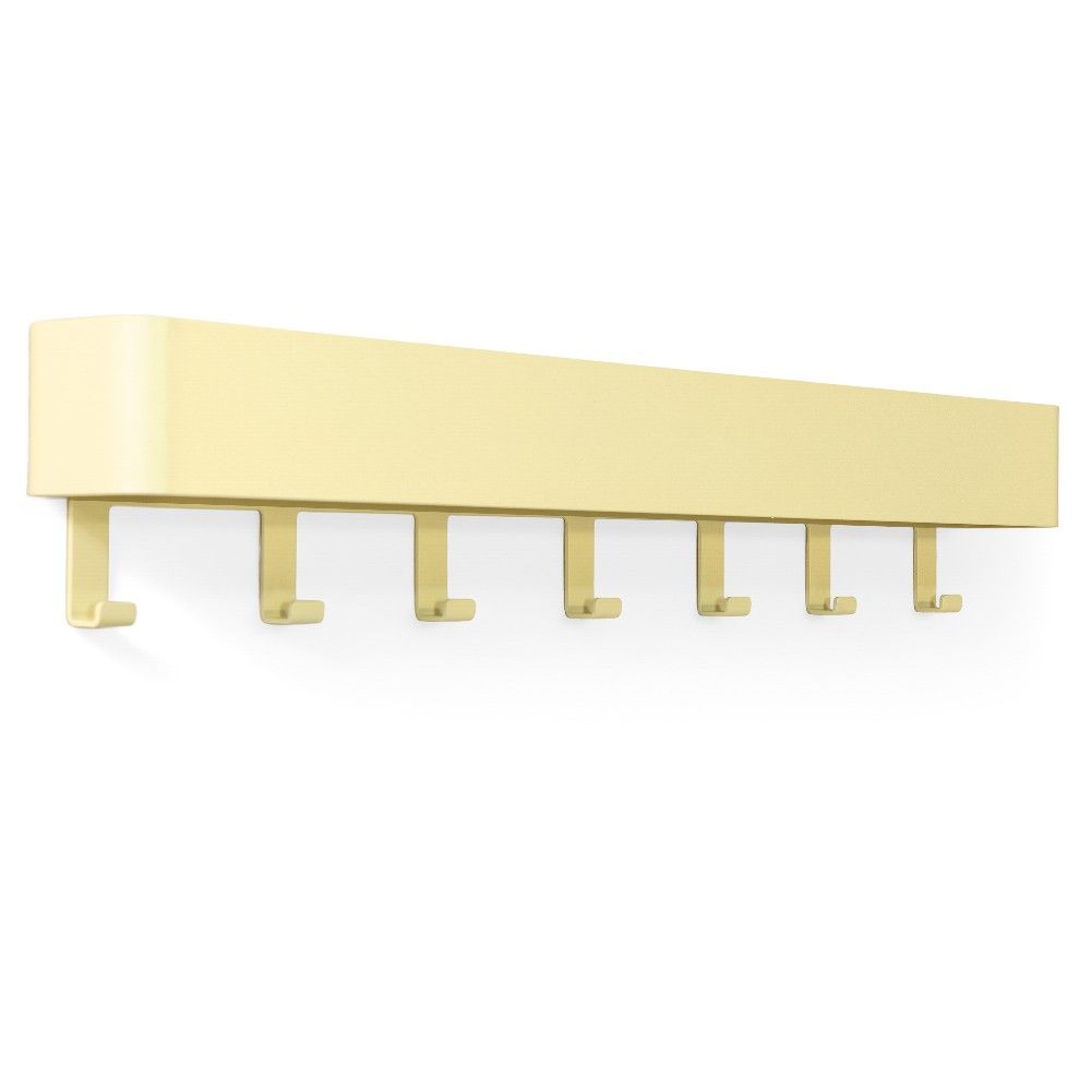 Spinder Design Dax Play 7 wandkapstok - butter yellow