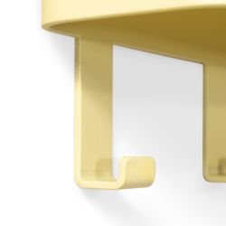 Spinder Design Dax Play 7 wandkapstok - butter yellow