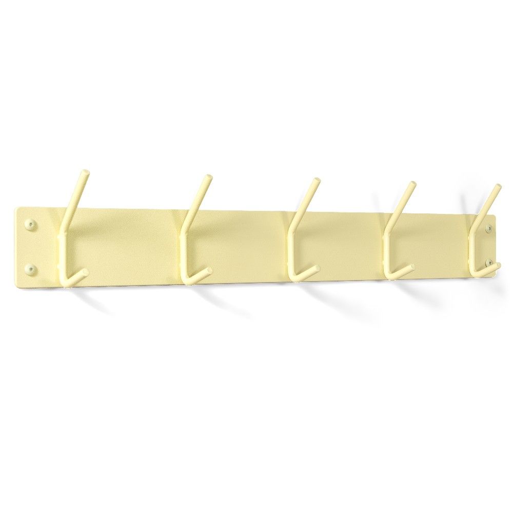 Spinder Design Fusion 5-haaks wandkapstok - butter yellow