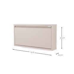 Spinder Design Billy 1 schoenenkast - butter yellow