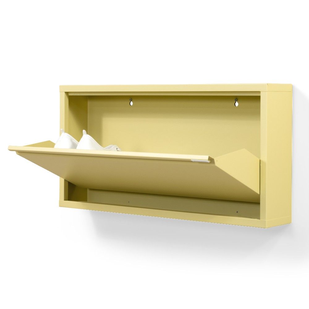 Spinder Design Billy 1 schoenenkast - butter yellow