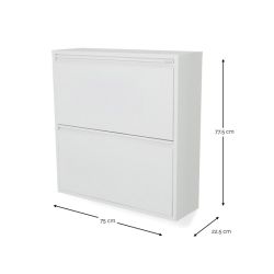 Spinder Design Billy 2 schoenenkast - wit