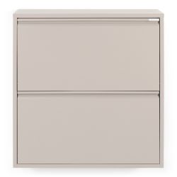 Spinder Design Billy 2 schoenenkast - silky taupe