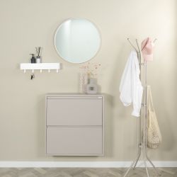 Spinder Design Billy 2 schoenenkast - silky taupe