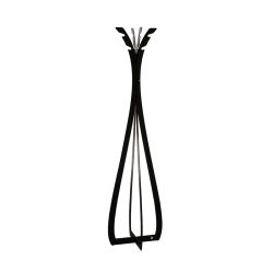 Basic HOOKX Steelful staande kapstok - zwart