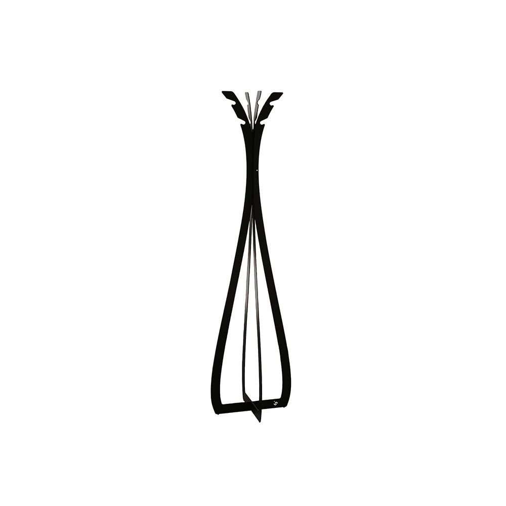 Basic HOOKX Steelful staande kapstok - zwart